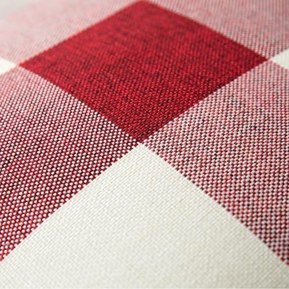 Pack of 4 Checkers Buffalo Plaids Linen Pillow Covers 20x20 - Picture 5 of 8